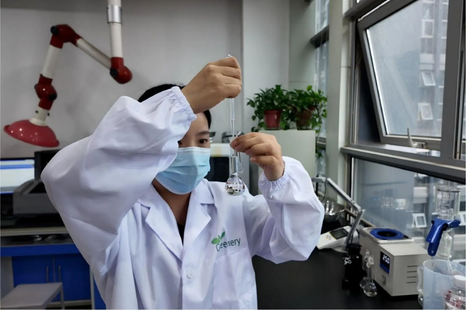 In-house QC lab — HPLC / GC / UV