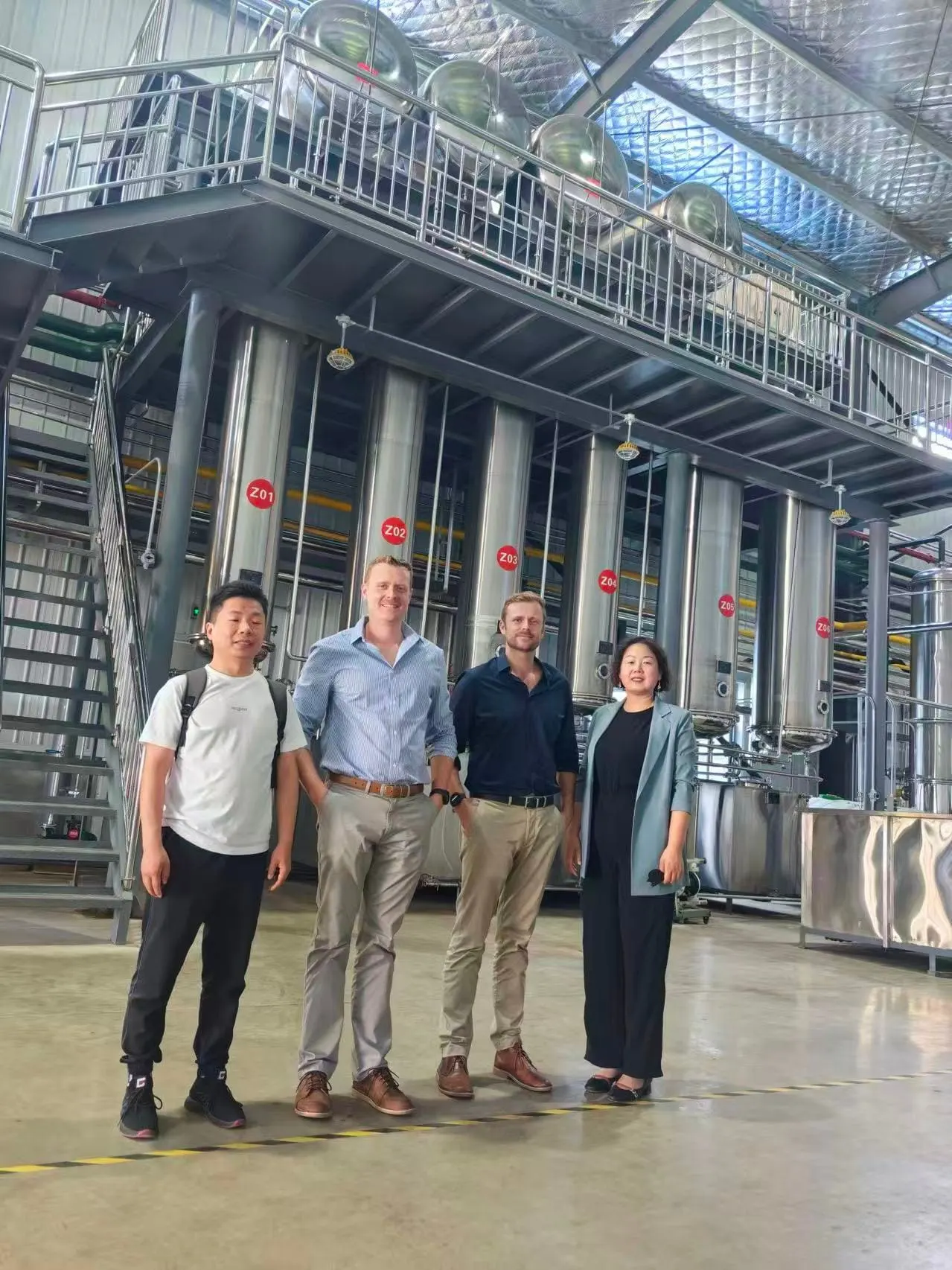 Client visit to our Xi'an plant